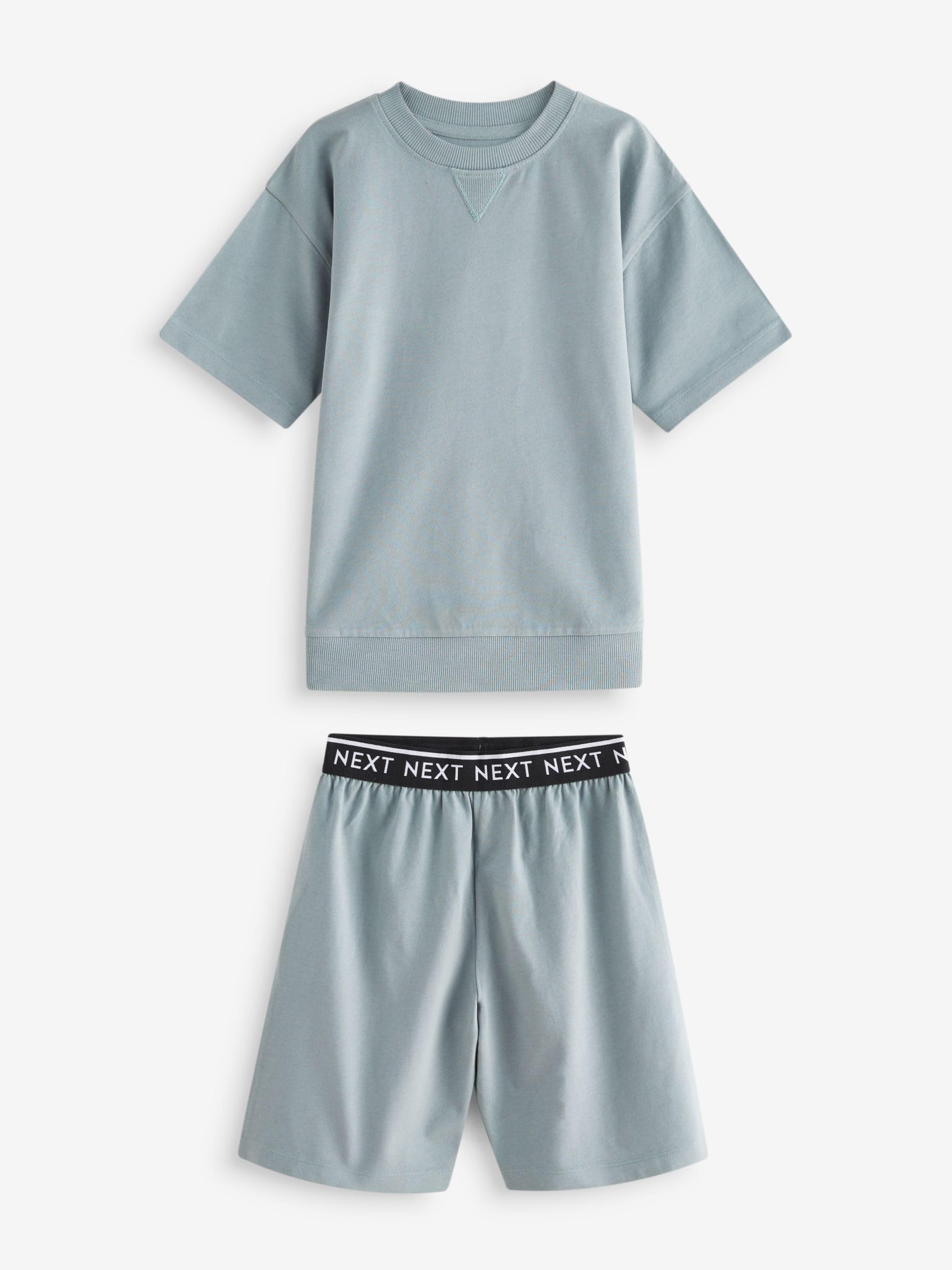 NEXT Jungen Kurzer Schlafanzug aus 100% Baumwolle, 3er-Pack