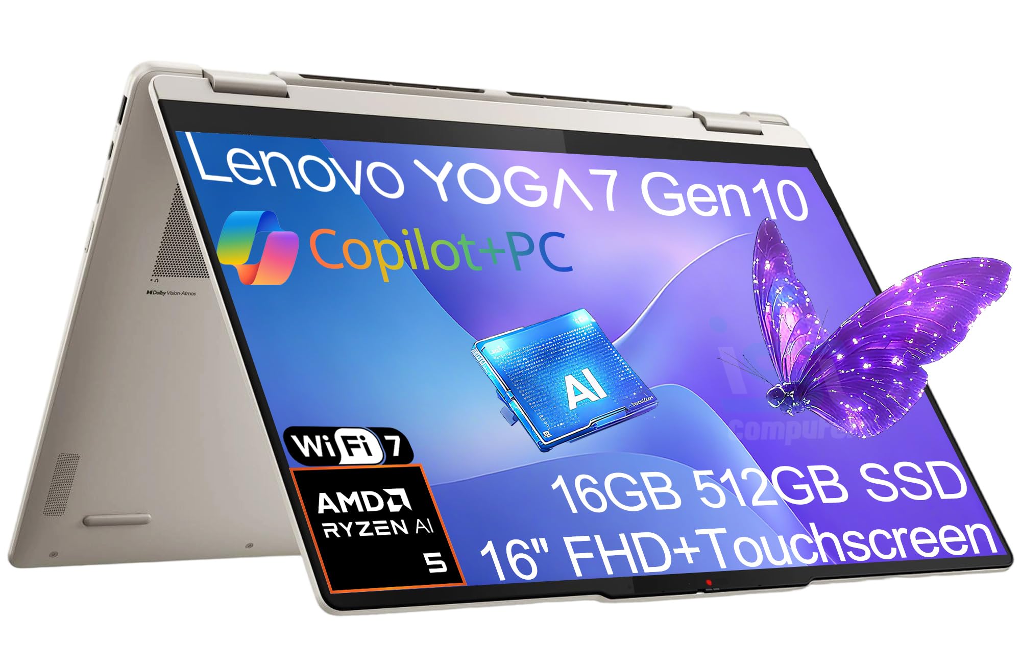 Amazon.co.jp: Lenovo Yoga 7 Gen 10 2-in-1 ビジネスノートパソコン