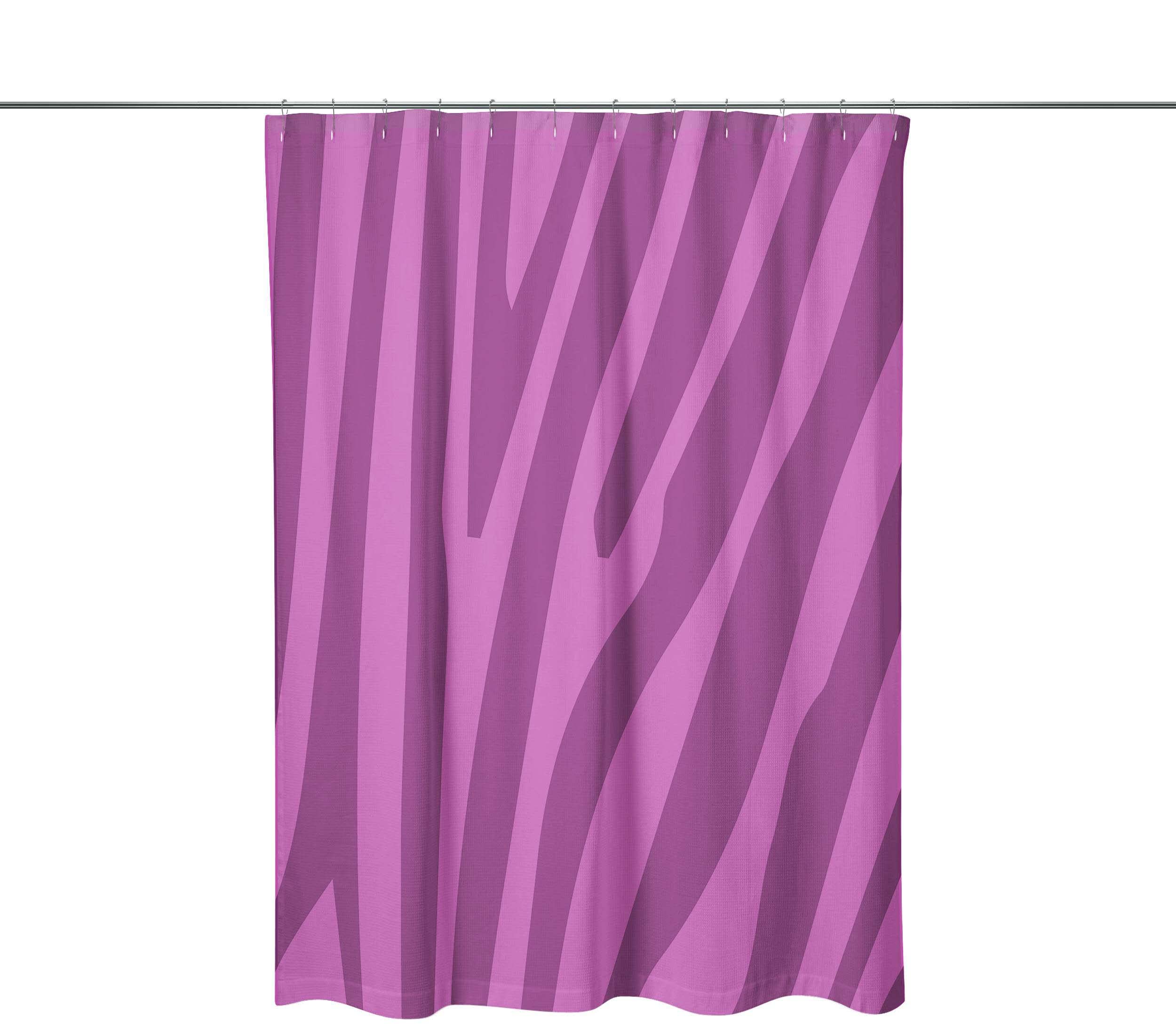 Bonamaison Shower Curtain, Polyester, Multicolor, 150x200