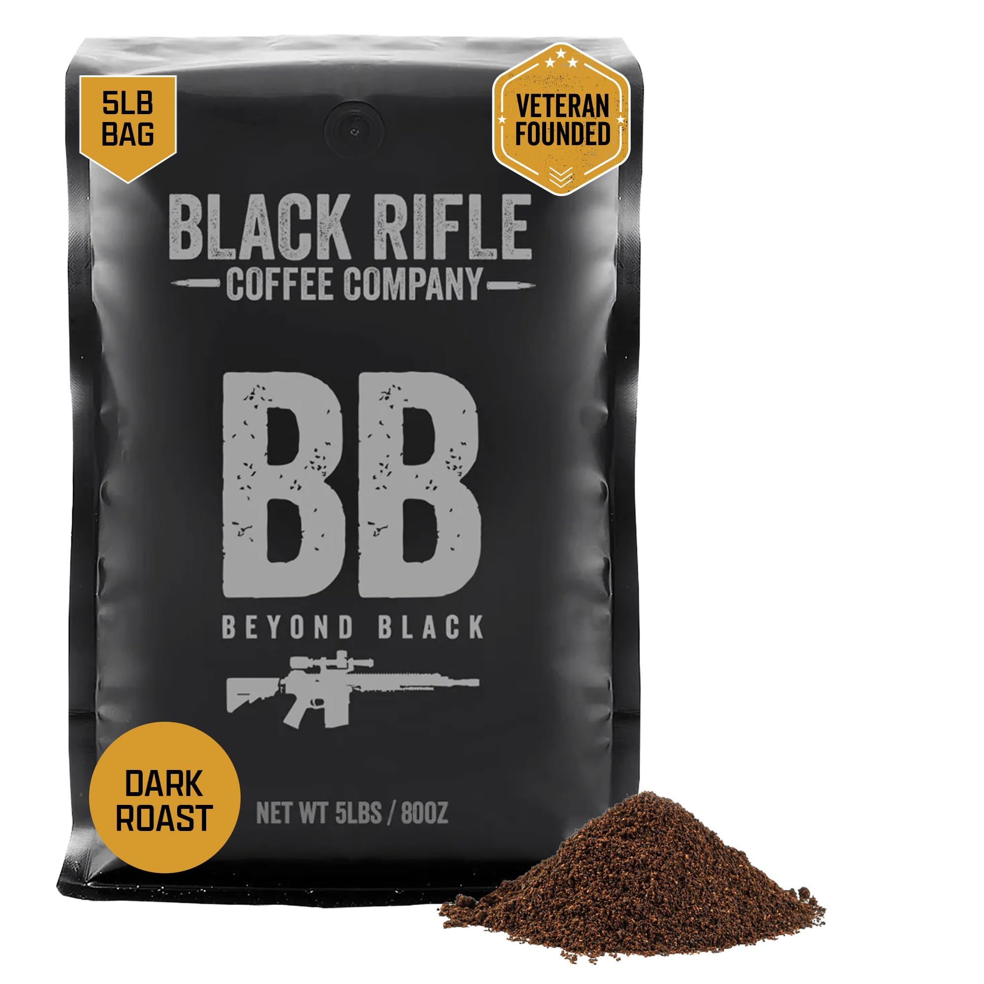 Amazon.com : Black Rifle Coffee Company Beyond Black, 5 lb Bag