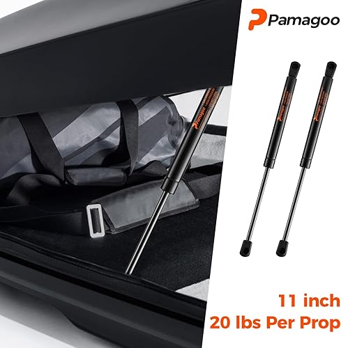 Miniatura 4 de SX115P20 11 pulgadas, 20 libras, 89 N, resorte de amortiguador de gas, soporte de elevación de 11" para bolsillo de techo, caja de herramientas