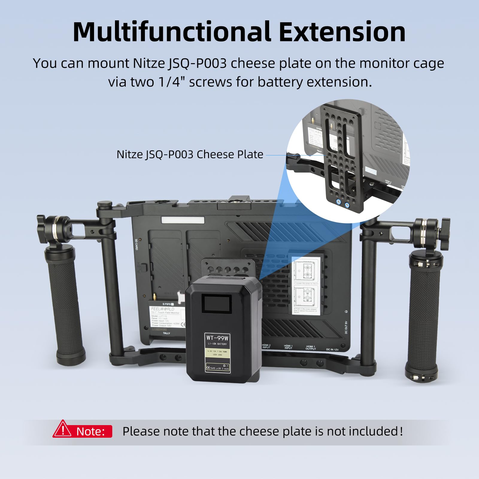 Amazon.com : Nitze Director's Monitor Cage for Feelworld LUT11