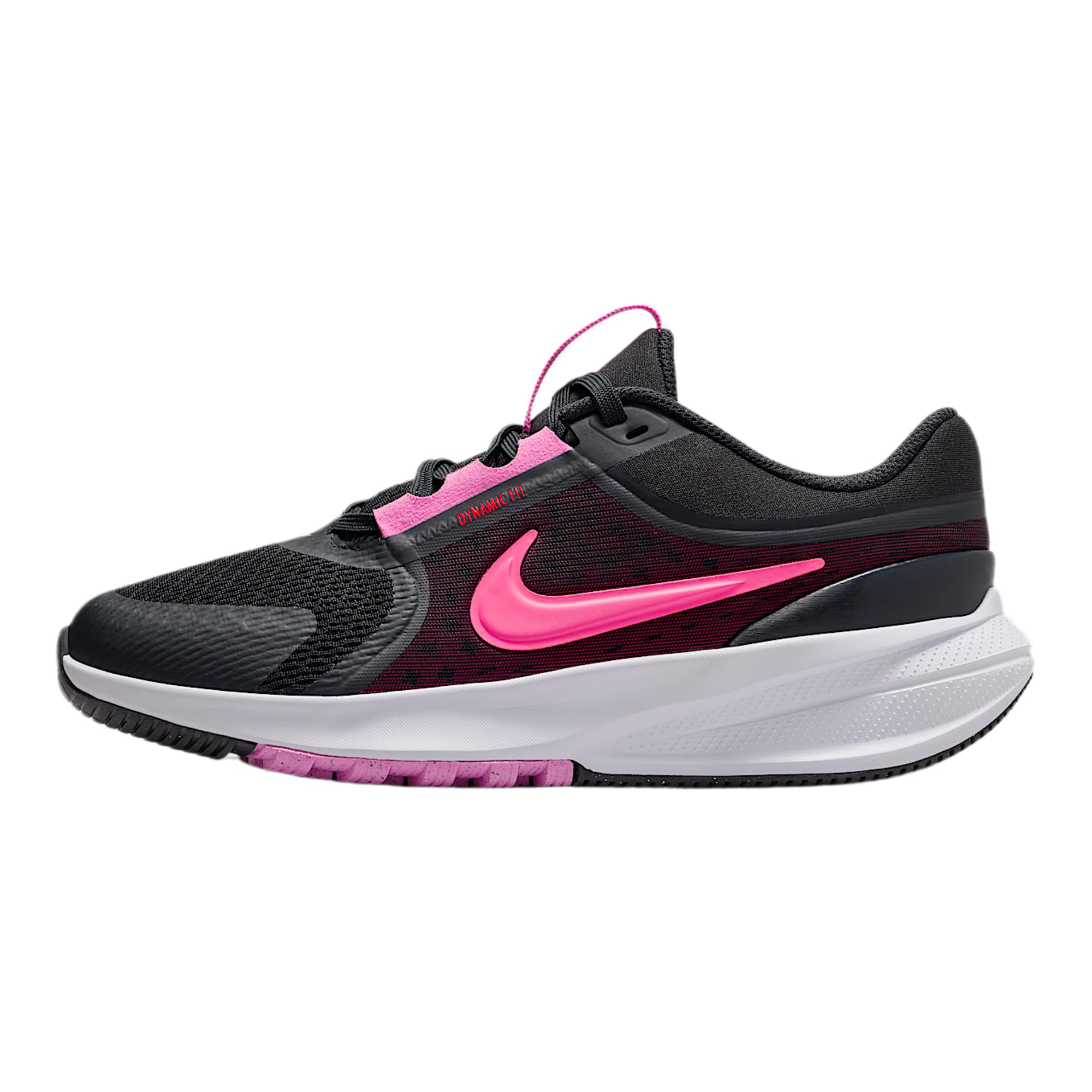 Nike Star Runner 5 GS unisex-child LACED SHOES 38 EU OFF NOIR/HYPER PINK-PLAYFUL PINK-ANTHRAC