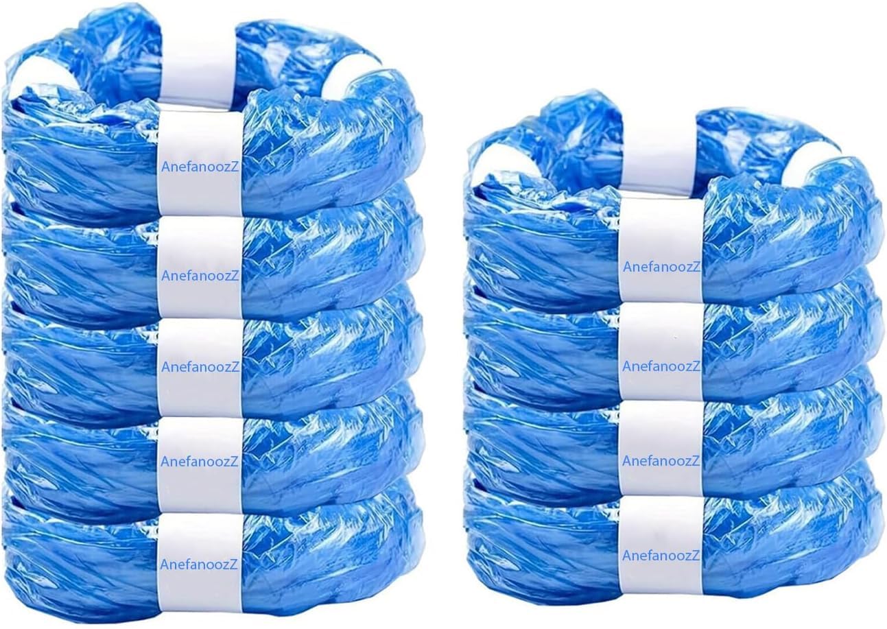 Recambios compatible con todos contenedores de pañales -9 PCS espesadas para Tommee Tippee & Foppapedretti &Litter Locker II & LitterLocker Fashion &Angelcare Dress Up XL (Sin fragancia)