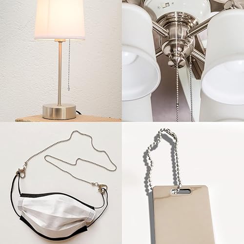 Miniatura 118 de Jishi Cadena de serpiente de oro de 33 pies de 0.047 in, cadenas para hacer joyas, collares, pulseras, suministros de joyería, hallazgos – Rollo