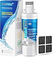 Vista 15 de ICEPURE ADQ747935 Filtro de agua para refrigerador de repuesto para LG LT1000P MDJ64844601, Kenmore Elite 46 9980, ADQ74793501 LT1000PC LT1000