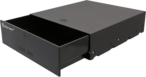 Miniatura 3 de Syba "ES Crest - Caja de almacenamiento con bandeja en blanco para 5.25" Bay Drive SY-ACC65085