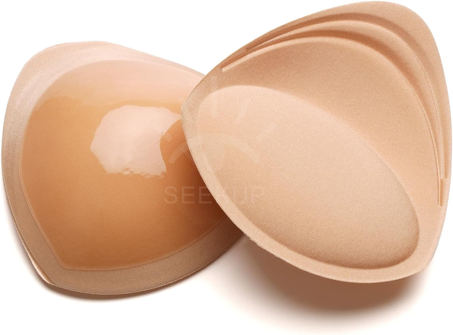 Adhesive Bra Pad Insert, Lightweight Soft Invisible Sticky Bra Insert Bikini Padding Breast Enhancement Washable - Image 6