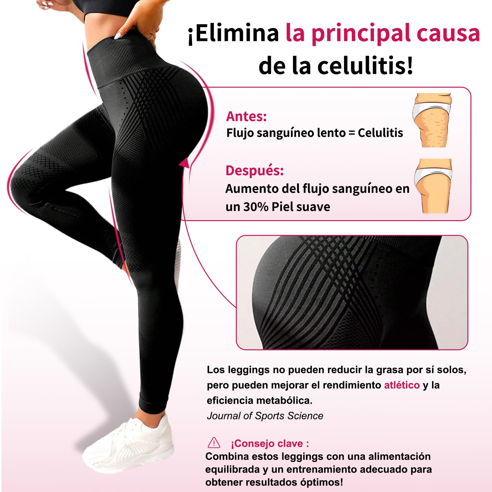 Legging 3D – Redefine tu Silueta sin Esfuerzo