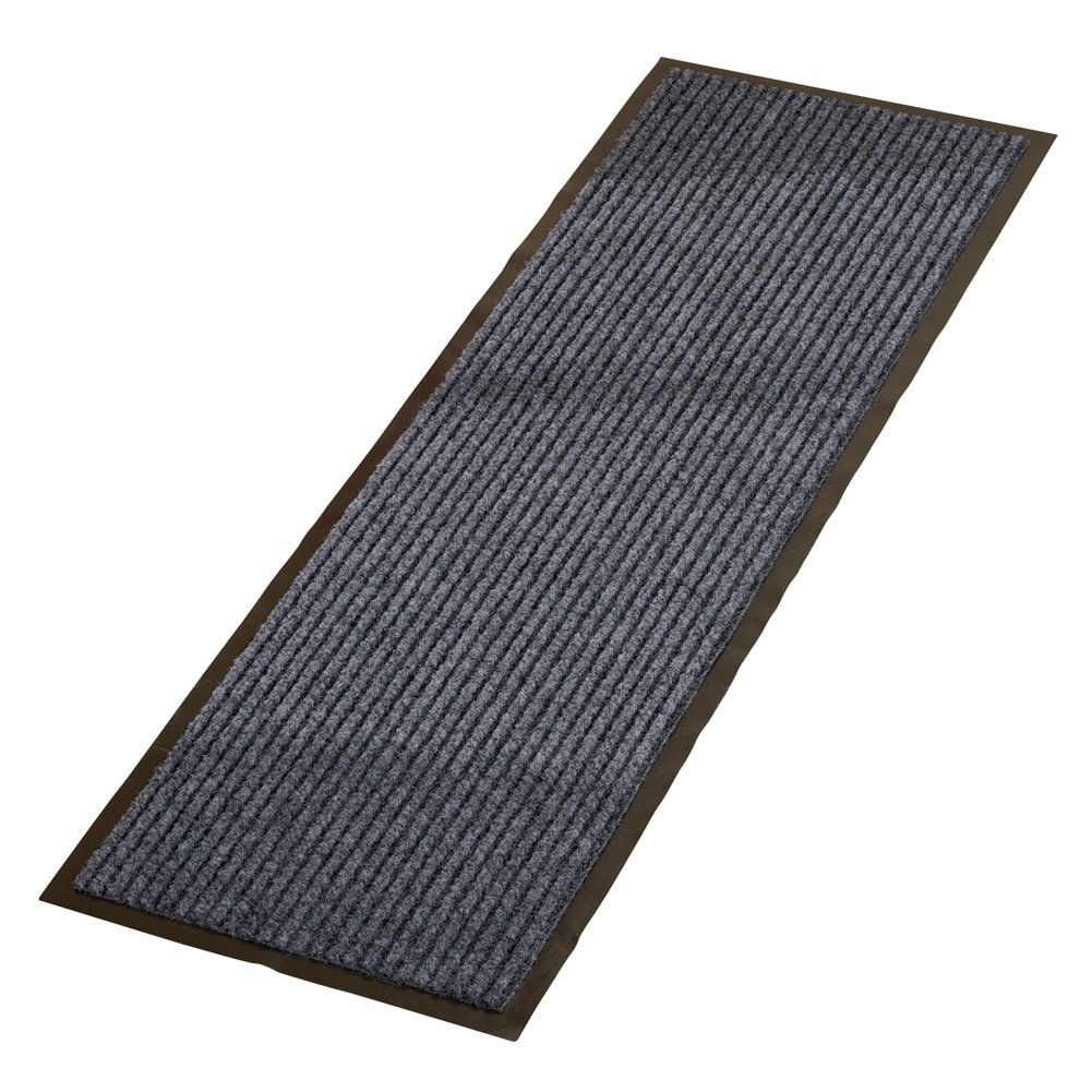 Photo 1 of All Weather High Traffic Skid-Resistant Indoor Outdoor Floor Hallway Kitchen Runner Rug , Charcoal