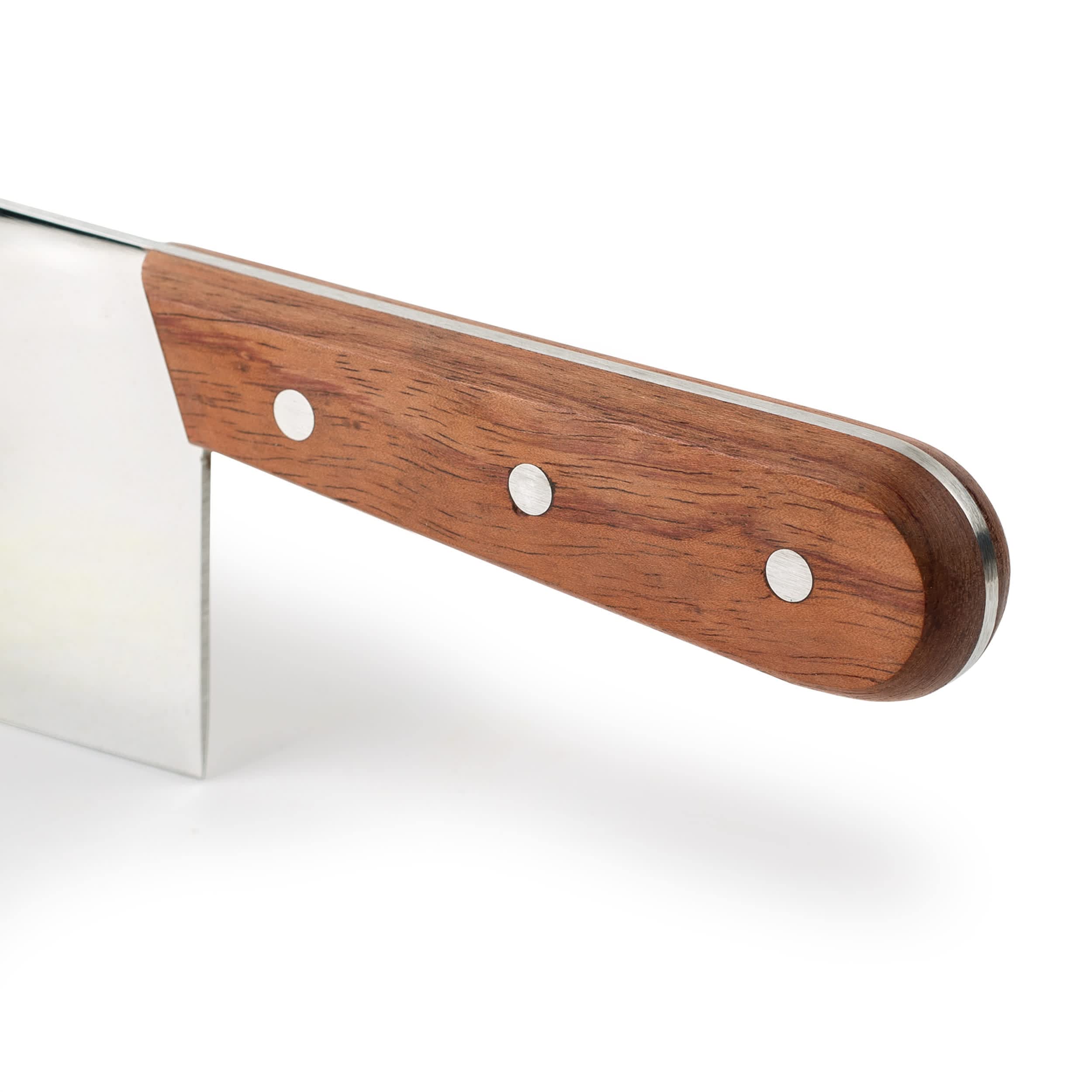 Arcos Serie Atlantico Mannaia da Cucina Lama Acciaio Inossidabile Nitrum 180 mm 380 gr Manico Legno Palissandro