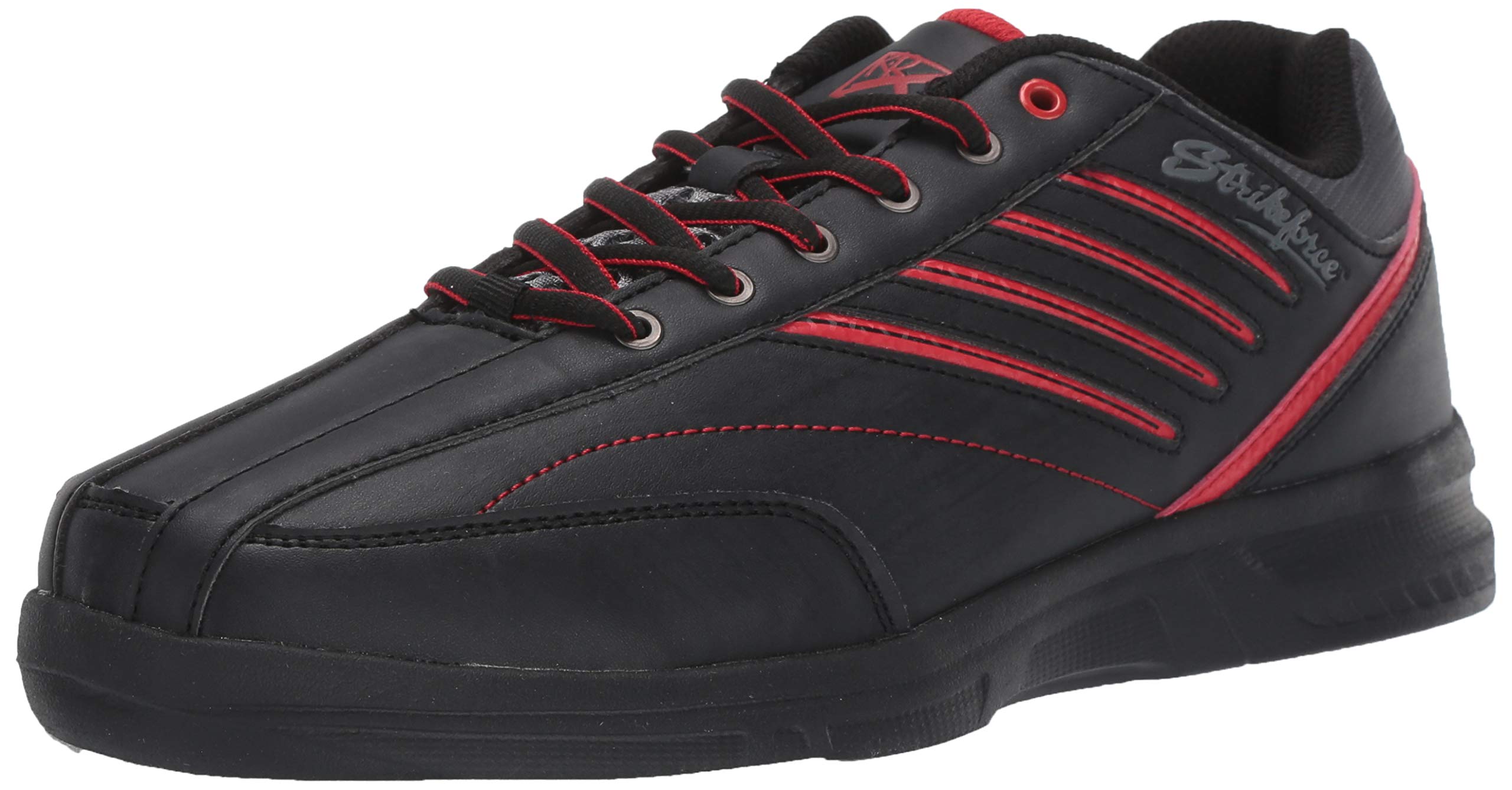 KR Strikeforce Men's Modern Crossfire Lite Bowling ShoesBlack/Red 8 M US