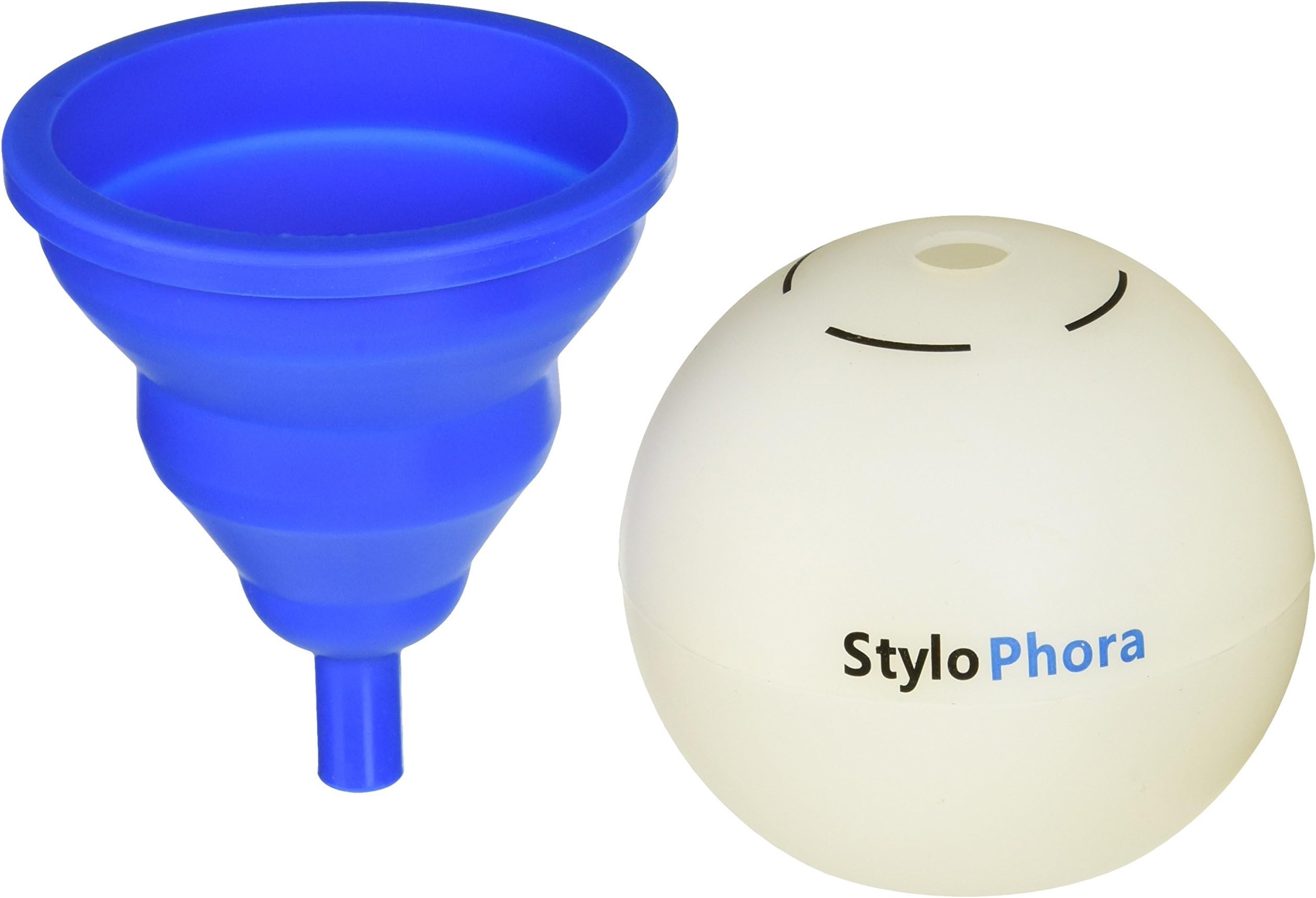 Large Deluxe Sphere Ice Molds #1 Premium (Set of 3) - No-Mess Funnel Now Included! Slow Melting Japanese Whiskey Ice Balls to Chill Your Scotch - Create Perfect Ice Spheres - More Fun Than an Old Fashioned Ice Cube Tray - Reusable Mold - Ice Ball Maker - For All Drinks