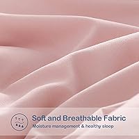 Vista 4 de EASELAND - Edredón alternativo de plumón sobredimensionado Queen - Relleno de edredón acolchado para todas las estaciones, suave y ligero