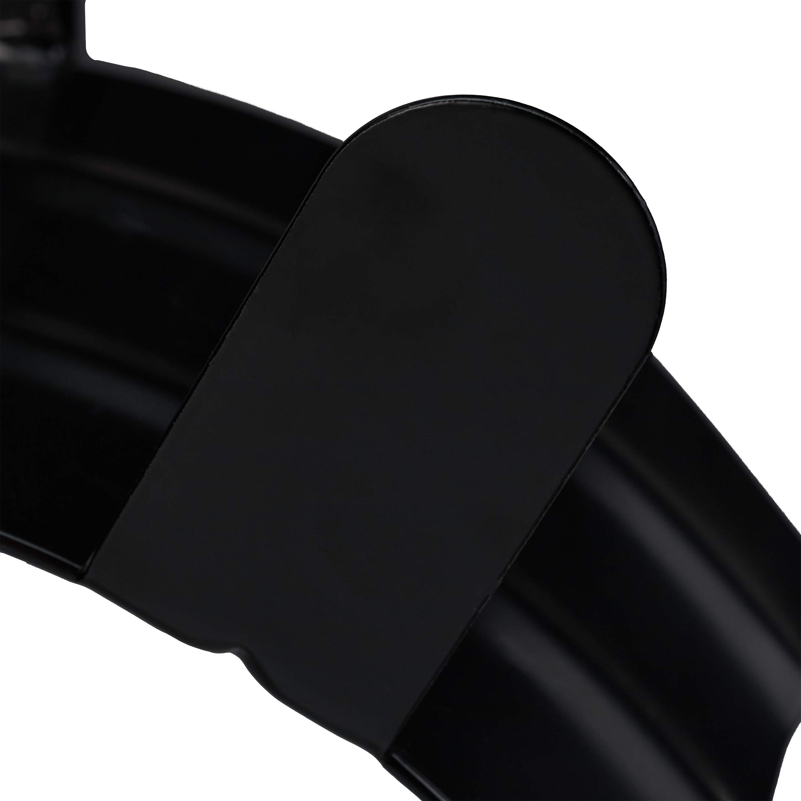 Relaxdays Soporte Mangueras, Montaje de Pared, para 45 m y 5/8", Cuelgamangueras y Cables Acero, Portamangueras, Negro
