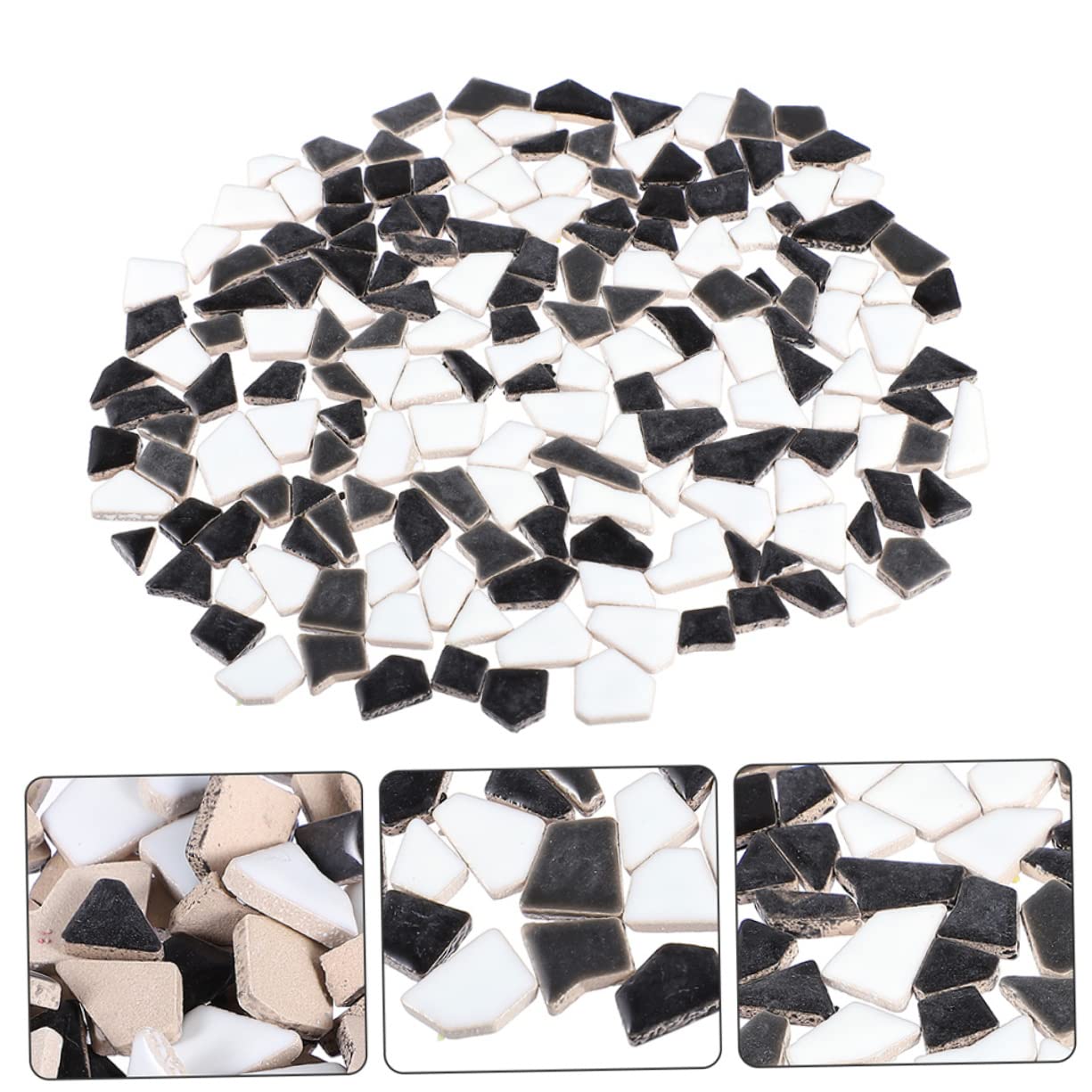 Piezas de Cerámica para Mosaicos Diy, Bolsa de 500g, Irregulares