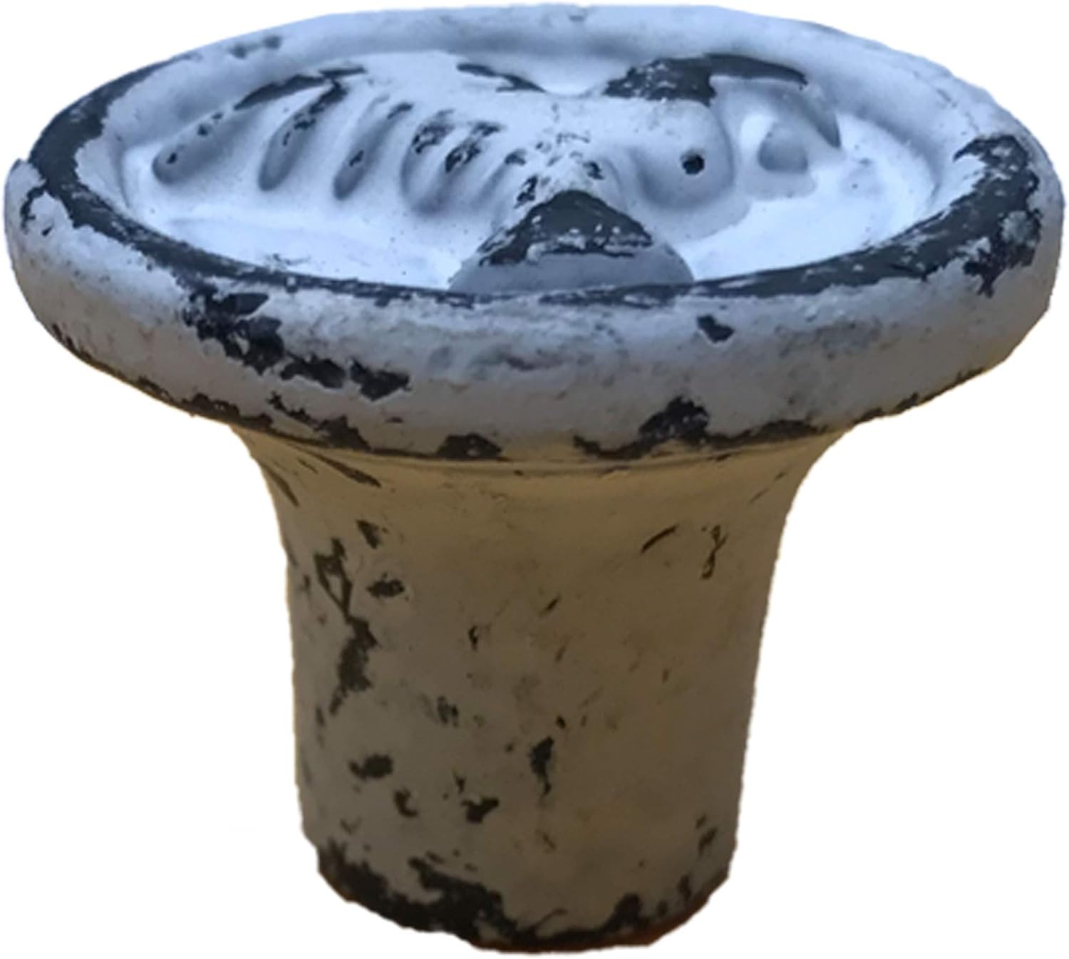 1.5"- Rooster - BB-390 - Cabinet Knob Handle - for Gate, Drawer, Cabinet - White-Black Finish for Interior & Exterior Designing - BB-390 (10)