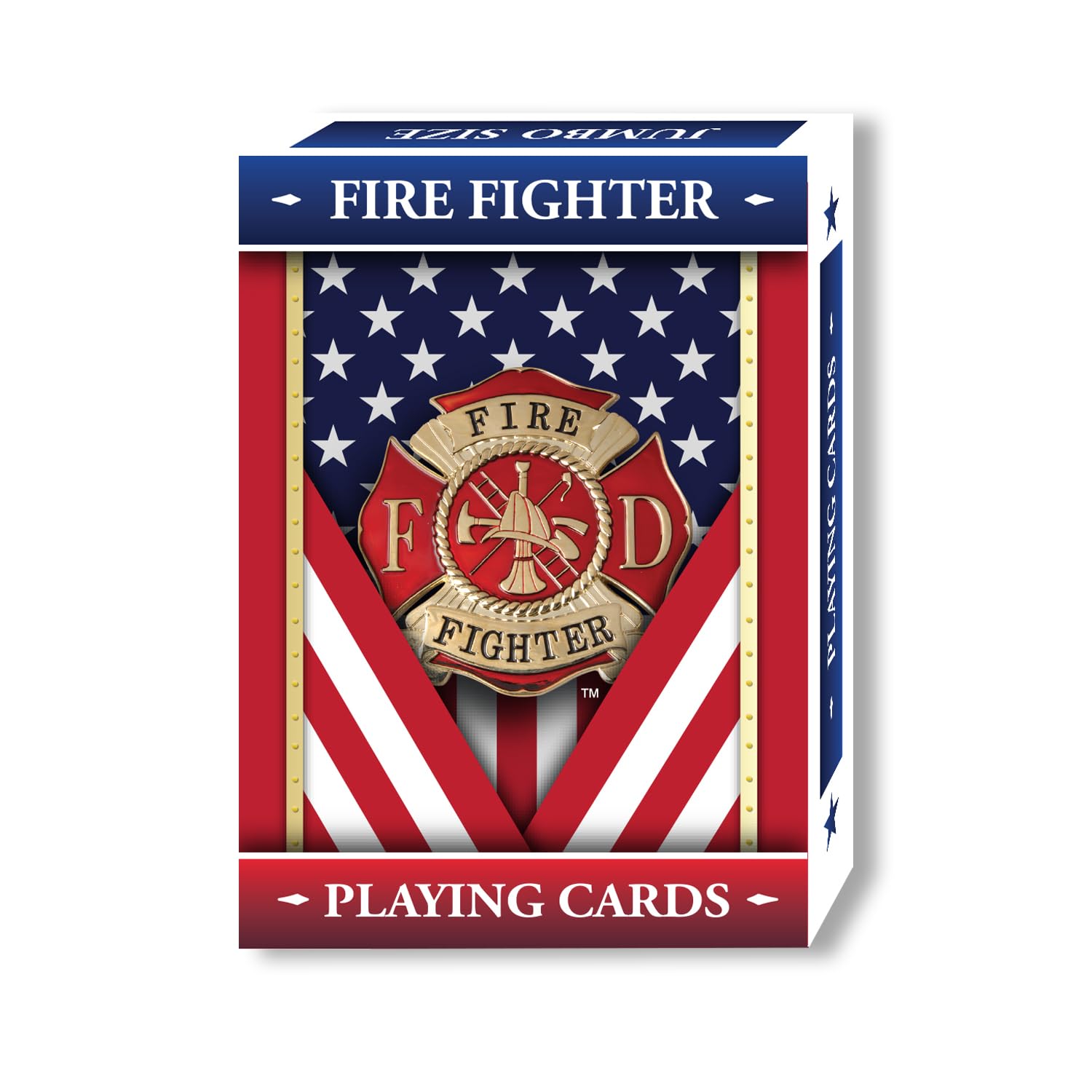 Springbok - United States Firefighter Playing Cards - Officially Licensed 52 Playing Card Deck - Made in USA