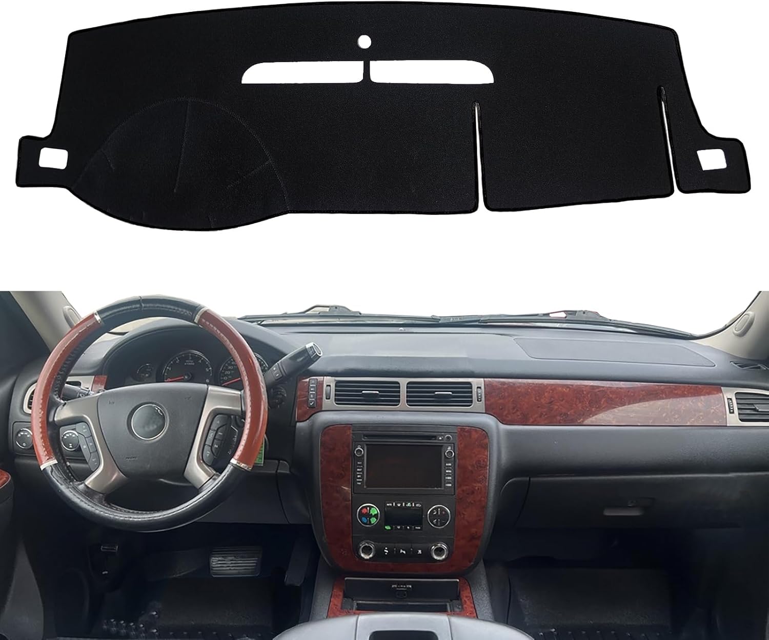 TANDI Dash Cover Mat Fit for Chevy Chevrolet Silverado LTZ
