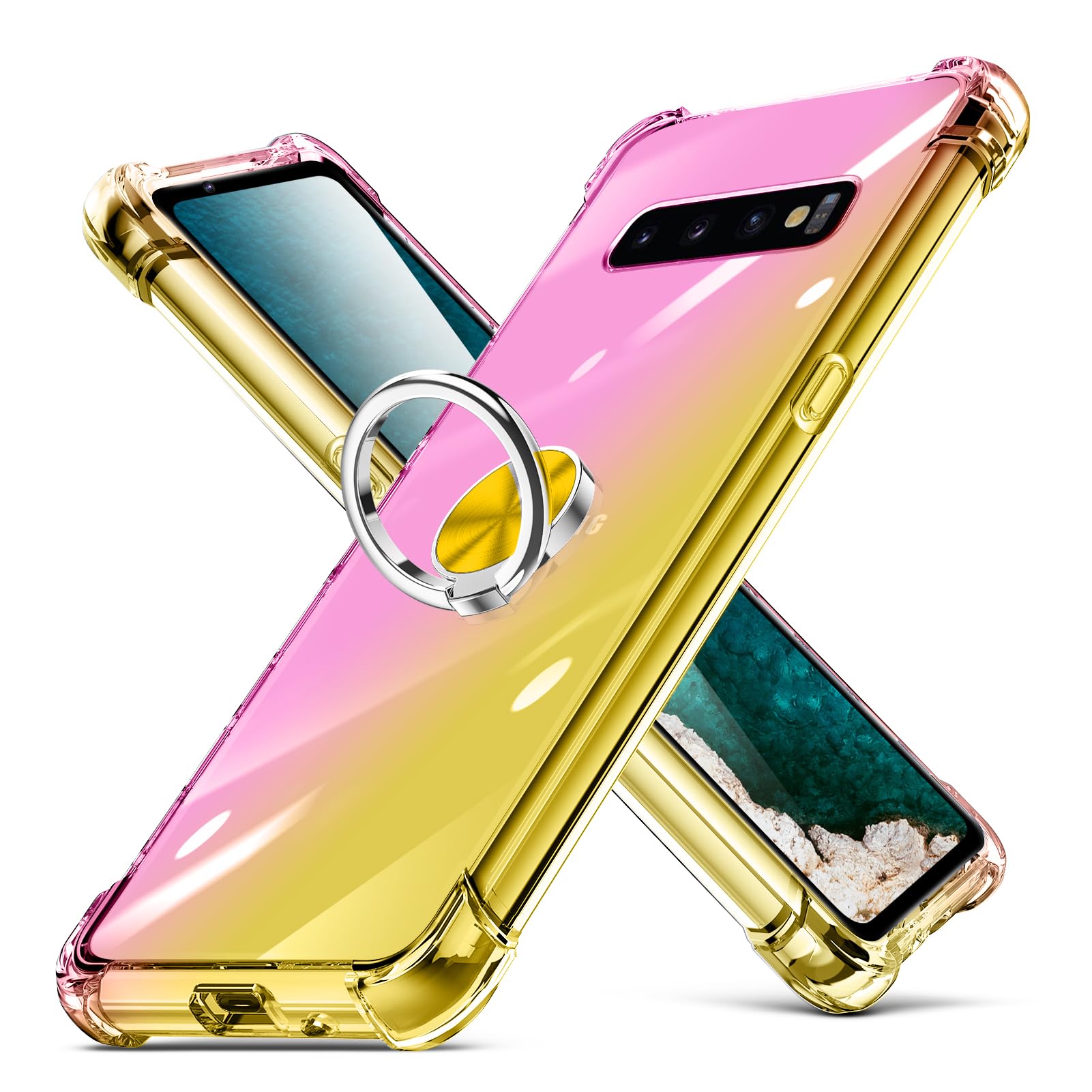 Galaxy S10 PLUSケース 耐衝撃 クリア tpu 透明 ケース クリア S10