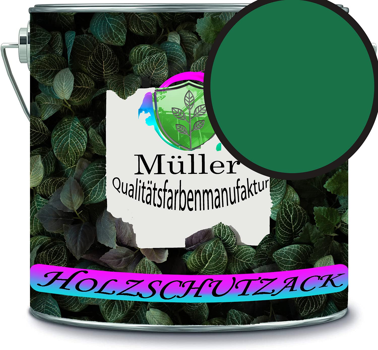 Vernis bois résistant intempéries RAL 6029 Müller Quality extérieur