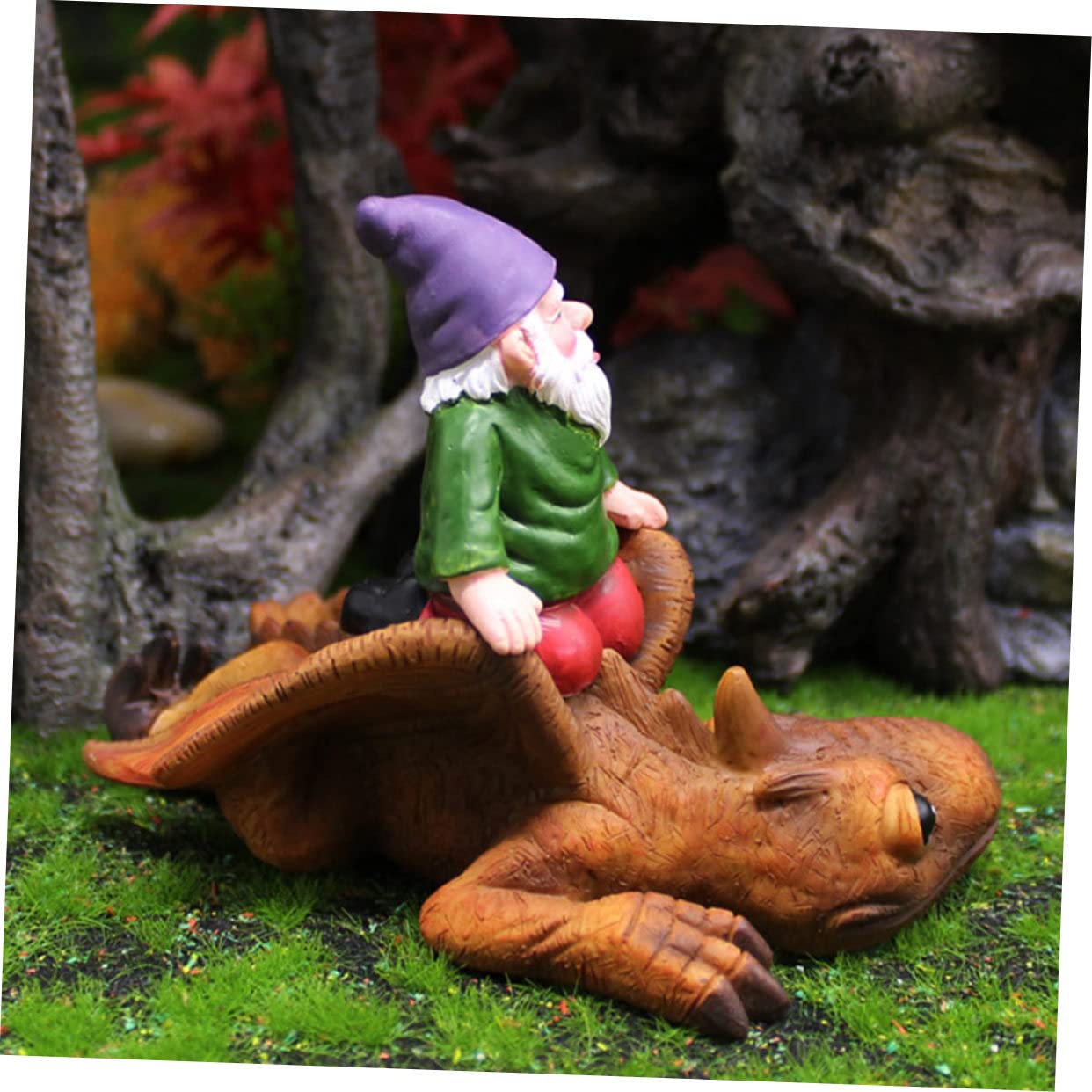 Abaodam 2 Pièces GNOME Décoratif pour Jardin Ornement Jardin Décoration Extérieure Unique