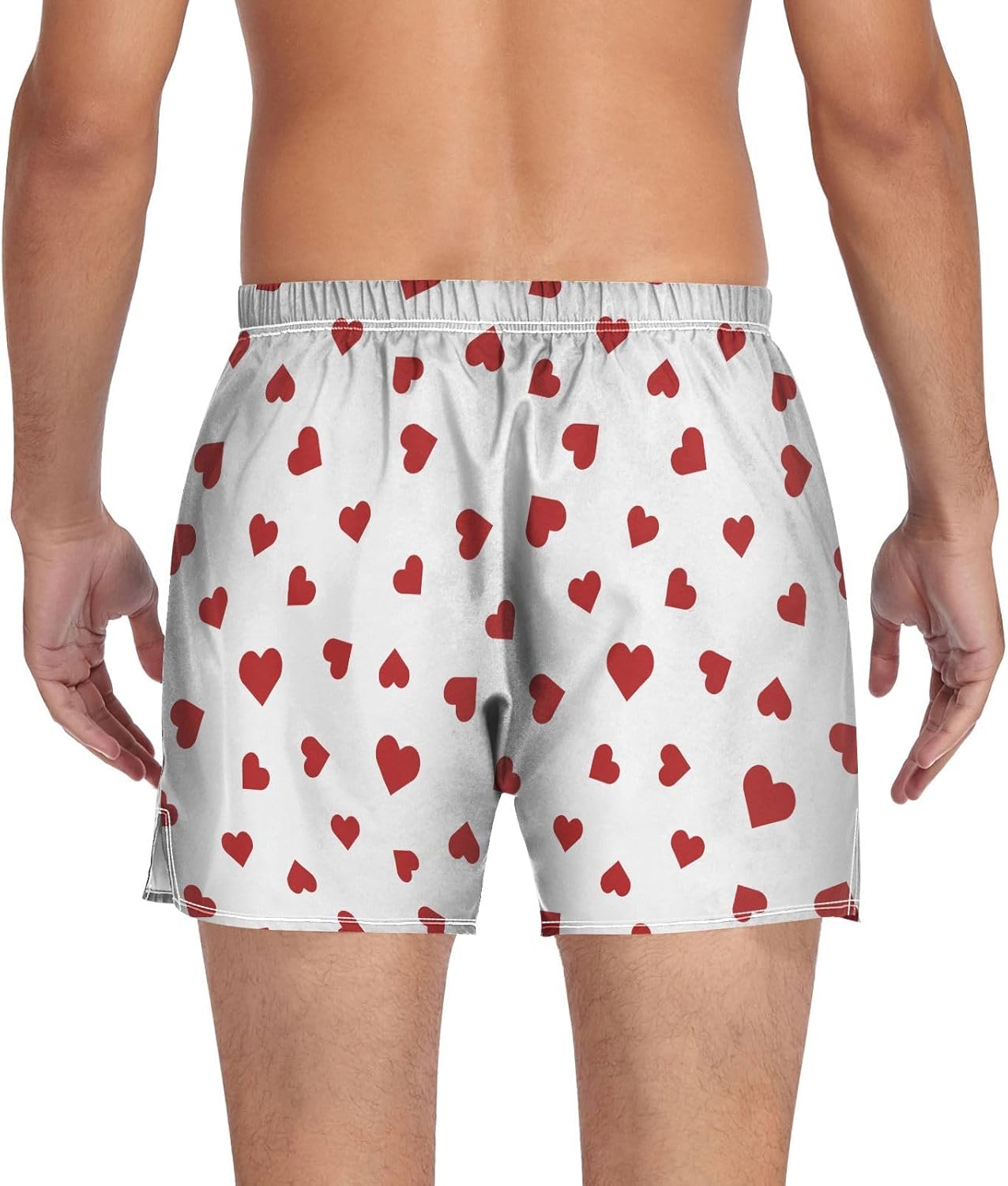 Men's Boxer Shorts, Cotton Boxers Underwear Soft Sleep Short Loose Boxers Button Fly S-XXL - Image 2