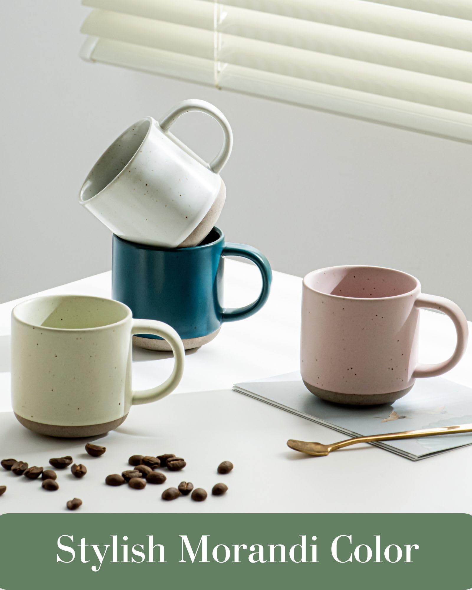 Lot De 6 Mini Tasses à Expresso En Céramique 150ml Avec Poignée - Porcelaine Moderne Morandi - Micro-ondes Et Lave-vaisselle Lot Tasses Espresso Familial Lot De 6 Mini Tasses à Expresso En Céramique 150ml Avec Poignée - Porcelaine Moderne Morandi - Micro-ondes Et Lave-vaisselle Lot Tasses Espresso Familial