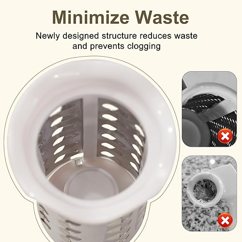 Miniatura 5 de Rallador de queso con manivela de mano - 3 tambores de rejilla ajustables para queso parmesano y quesos duros - Resistente a roturas y fácil de