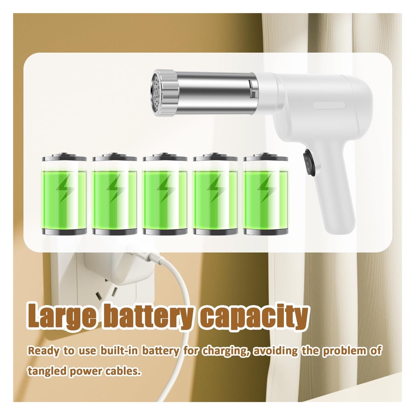 Handheld Electric Pasta Maker,Portable Automatic Pasta Maker, Homemade Spaghetti Maker,Automatic Noodle Press Machine, With 5 Interchangeable Noodle Making Molds