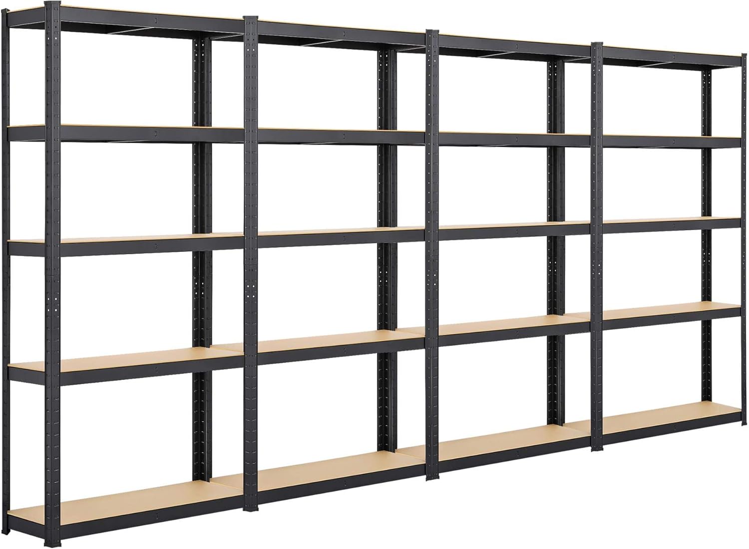 Yaheetech Metal Garage Shelving with 5 Shelves in Steel Capacity 175 kg for Kitchen