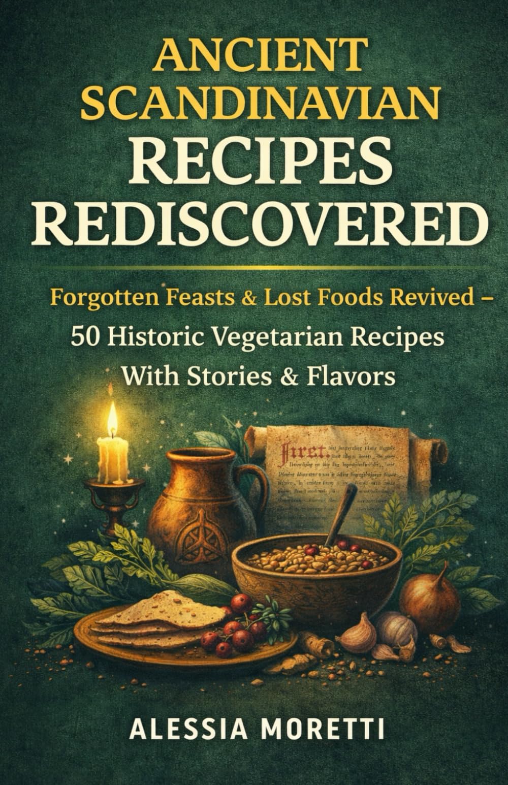 ANCIENT SCANDINAVIAN RECIPES REDISCOVERED: Forgotten Feasts & Lost Foods Revived - 50 Historic Vegetarian Recipes With Stories & Flavors
