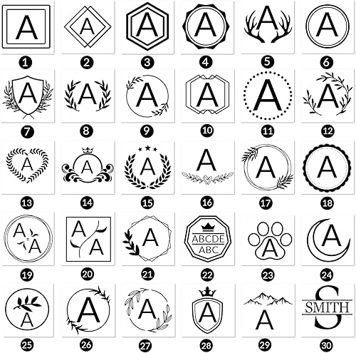 Miniatura 3 de Sellos de cerámica personalizados para arcilla, kit de herramientas de cerámica personalizado con diseño propio, letras distintivas, regalo para