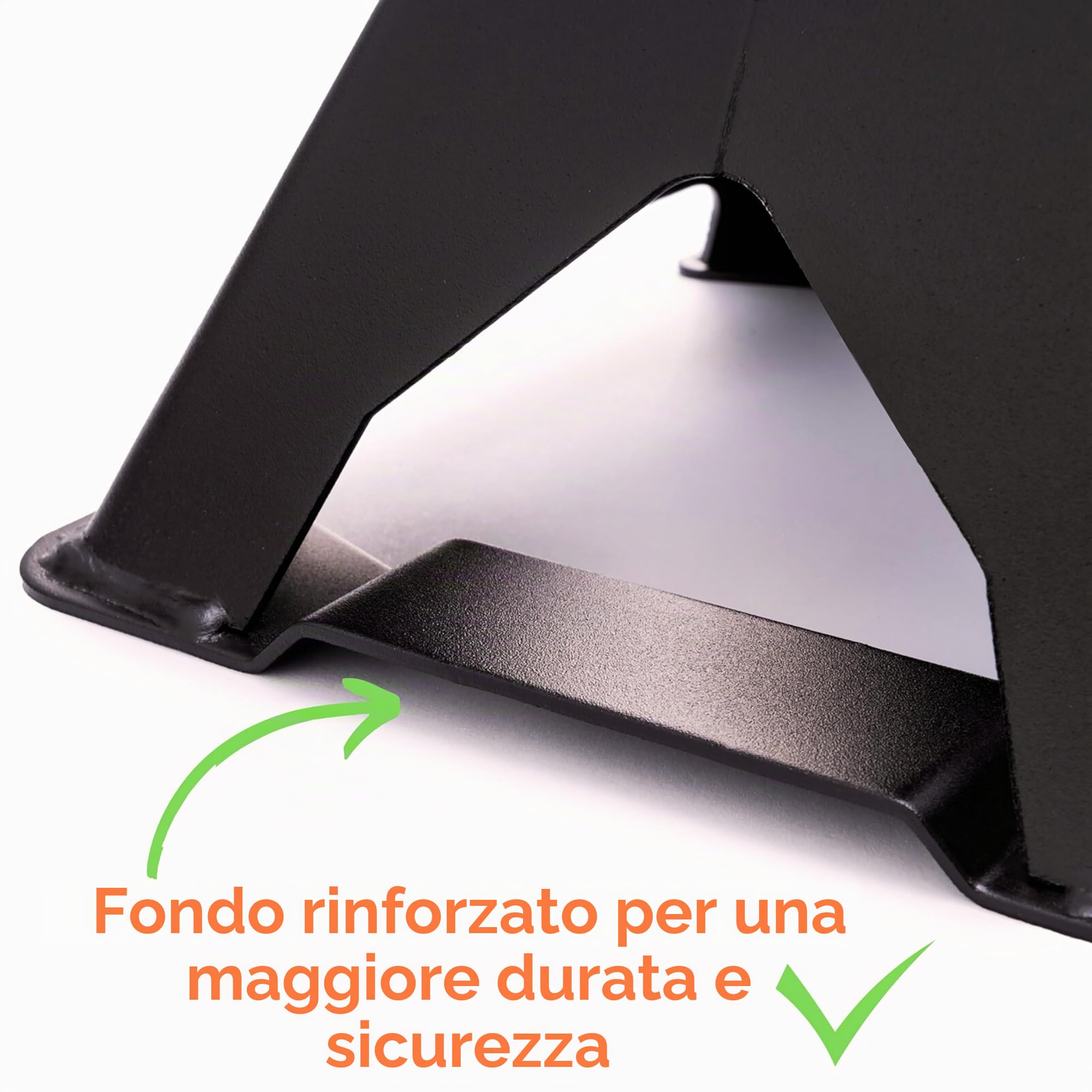 2 cavalletti di sostegno 3T, 295 – 425 mm, con fusibile rinforzato, supporto per cric a scelta, per auto, camper, SN2432