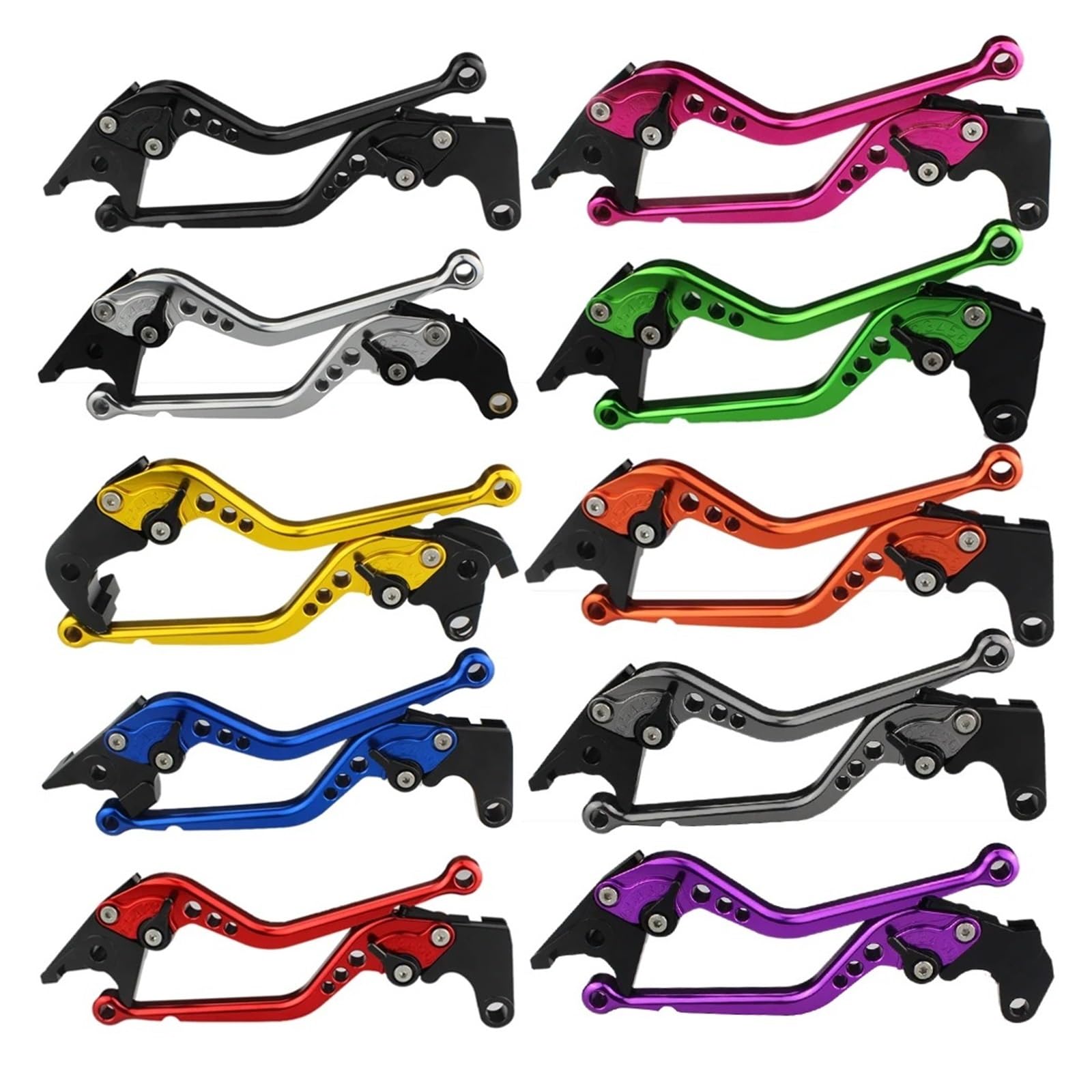 Moto Leve Frizione Freno Per XV535 XV Virago 535 1987 1988 1989 1990 1991 1992-2000 Moto Freno Regolabile Maniglia A Leva Di Frizione Leve Freno Frizione(C)
