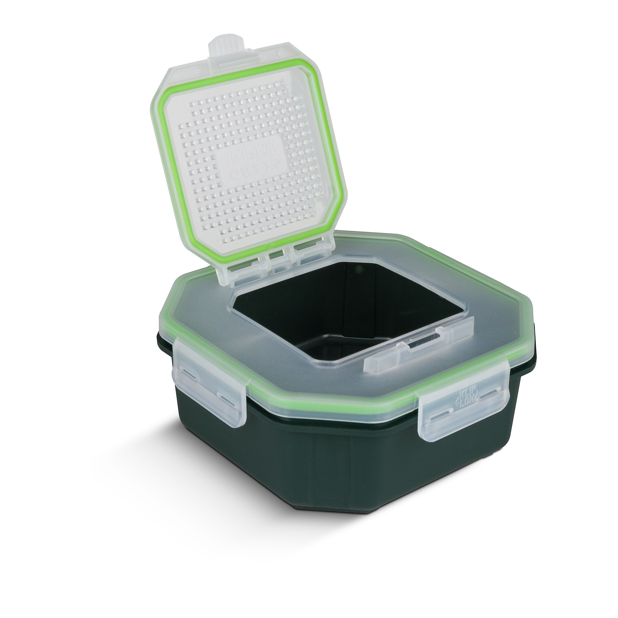 Greys Klip-Lok Flip Top Bait Box 17,5x17,5x7,5cm 2.4pt