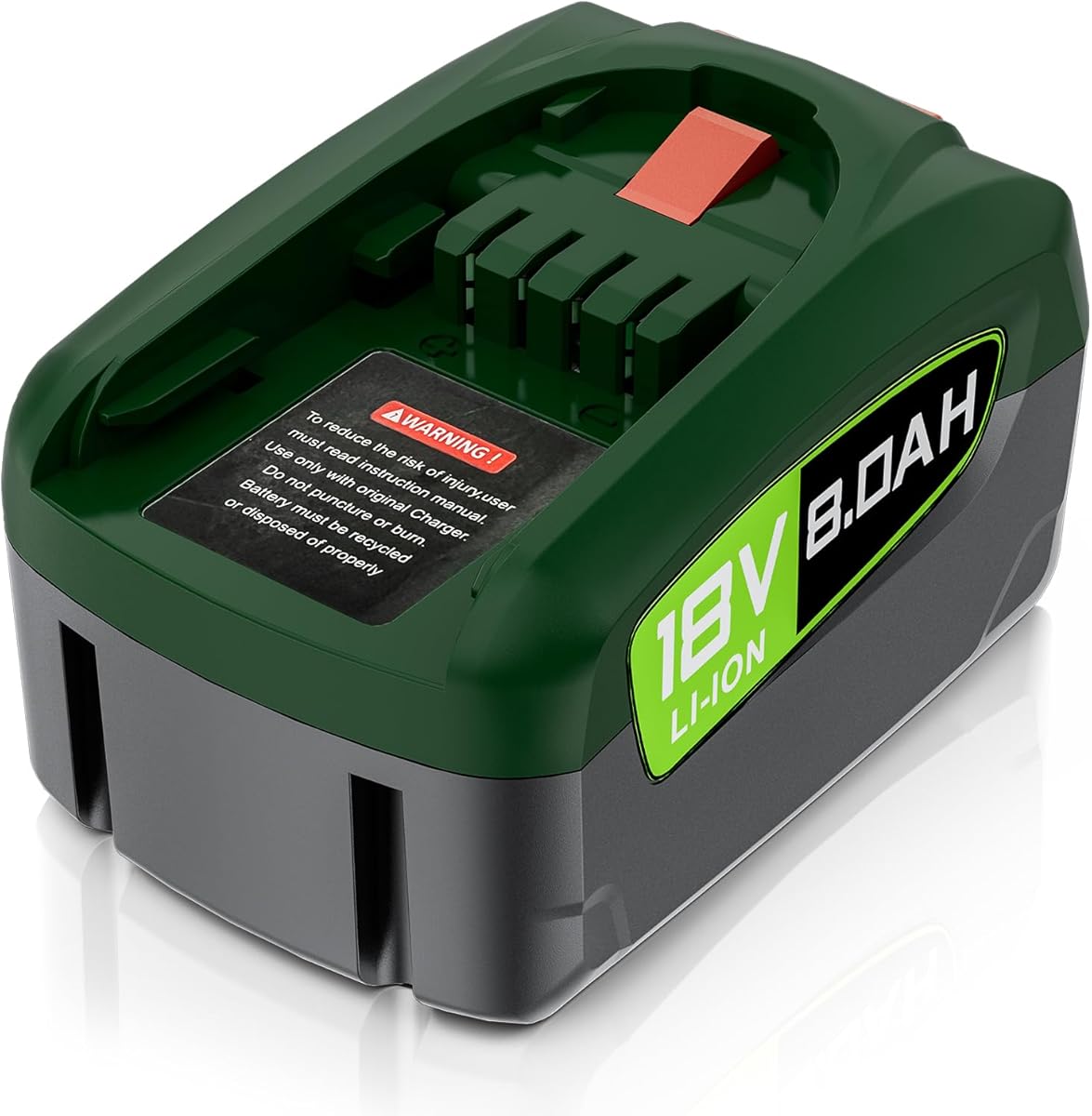 8000mAh for Bosch 18V Battery, High Capacity Batteries Replacement for Bosch PBA Battery Compatible with PBA PSB PSR, Green Tools Home and Garden System, Gardena Tools, 18V Cordless Tool