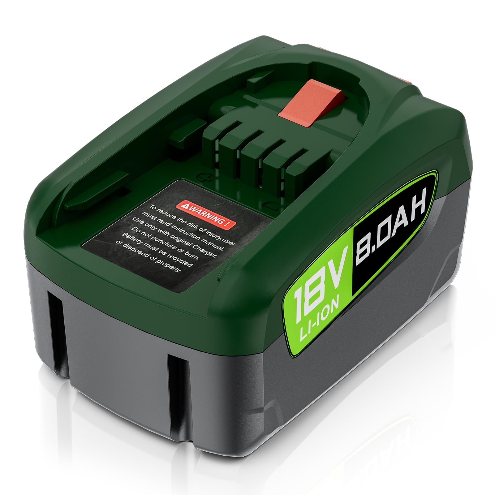 8000mAh for Bosch 18V Battery, High Capacity Batteries Replacement for Bosch PBA Battery Compatible with PBA PSB PSR, Green Tools Home and Garden System, Gardena Tools, 18V Cordless Tool