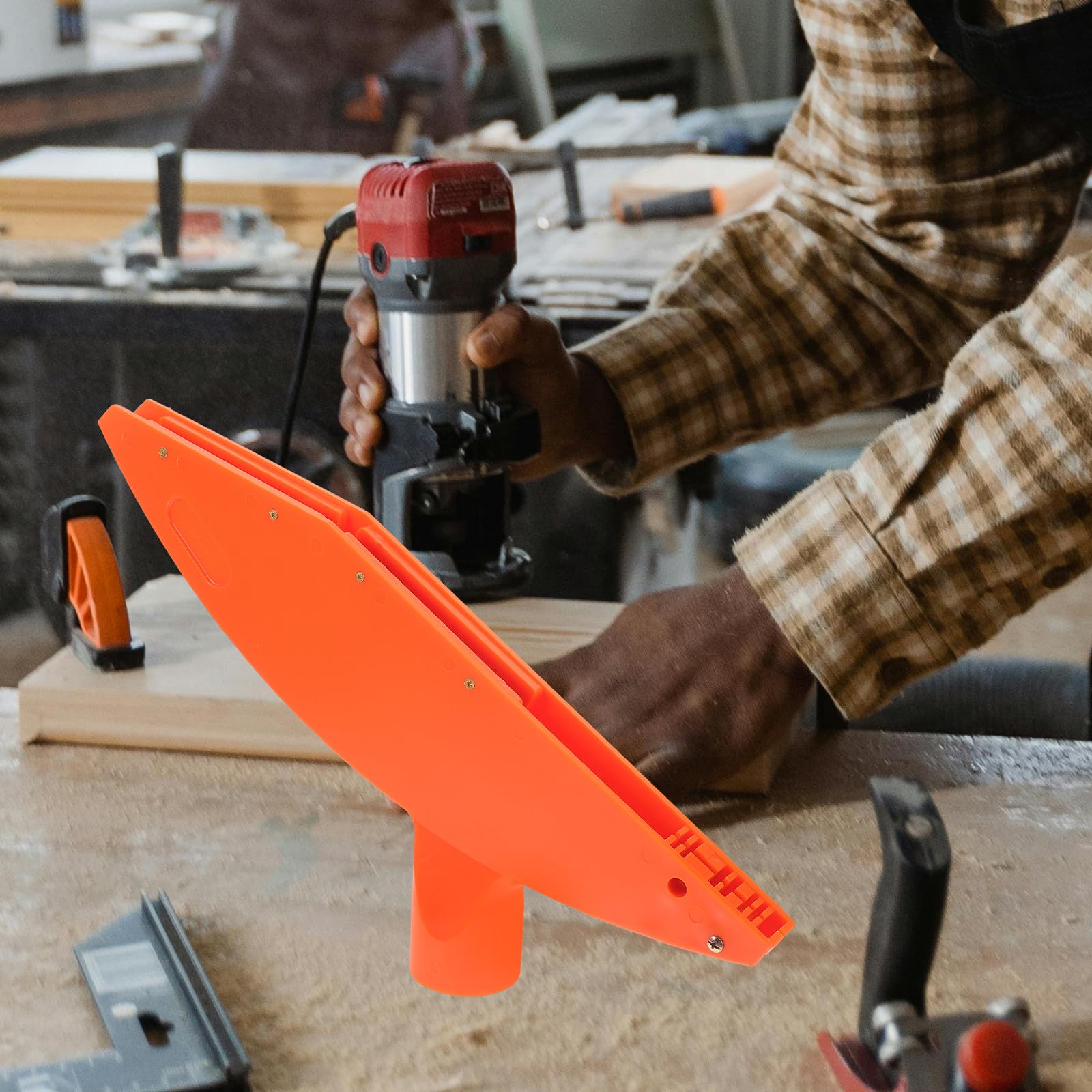Alipis Protector de Cubierta para Máquina de Corte de Mesa de Carpintería de Plástico, Reduce Vibración y Ruido, Adecuado para Uso en Hogares y Fábricas