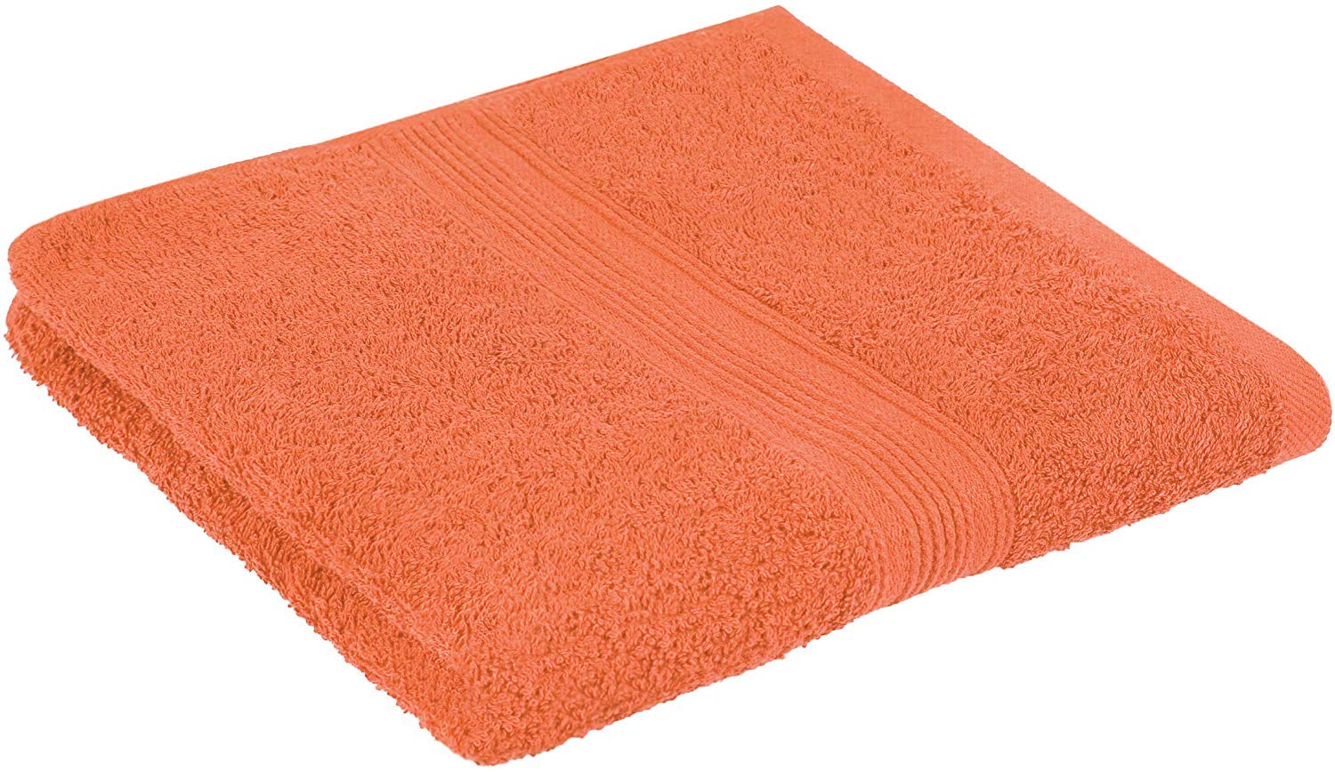 GREEN MARK Textilien 8er Set Frottier Handtücher 100% Baumwolle 50x100cm Diverse Farbsets Premium Frottee Qualität 500gr/m² mit Aufhänger (Terracotta)