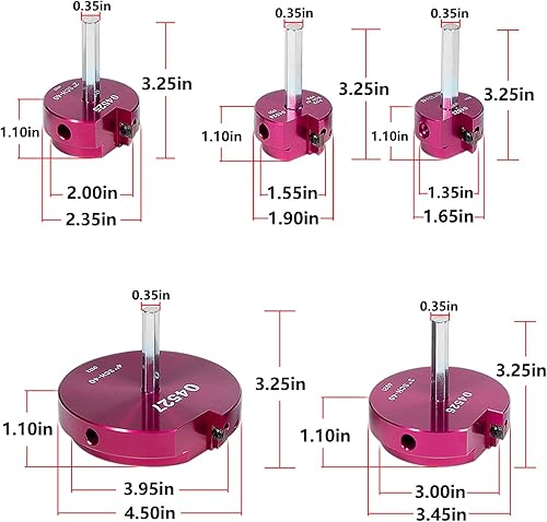 Miniatura 5 de 5 piezas 04520 PPRK5 Escariador de montaje de tubería de PVC encaja en taladros estándar de 12 pulgada, herramienta de ahorro de montaje de tubería,