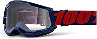 Vista 20 de 100% STRATA 2 Goggles – Gafas deportivas para motocross y ciclismo de montaña – Gafas para ciclistas – Gafas de motocross para hombre