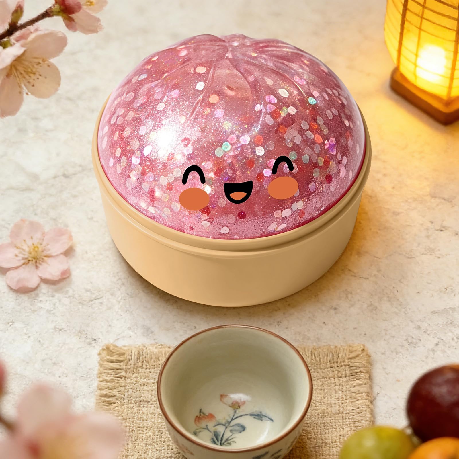 Dumplings Squishy, Mystery Dumpling Squishy Sorpresas con Brillo, Antiestres Squeeze Fidget Toy para Adultos — view 2