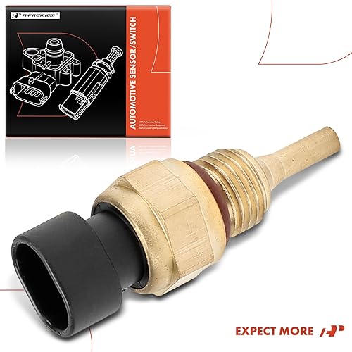 Miniatura 7 de A-Premium Sensor de temperatura del refrigerante del motor 2 pines compatible con Ram 2500 2011-20182020, 3500 2011-20192021, 4500 2011-20182020,