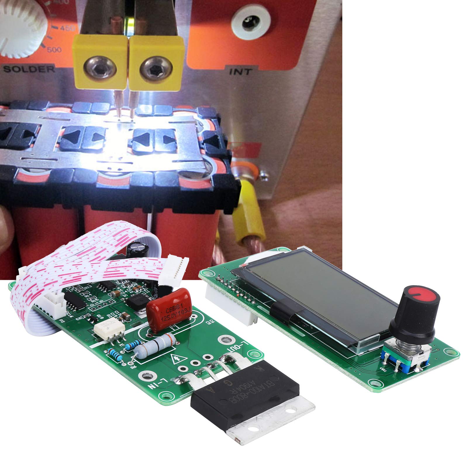 Modulo Di Controllo Per Saldatrice A Punti 100A Con Doppio Impulso E Display LCD