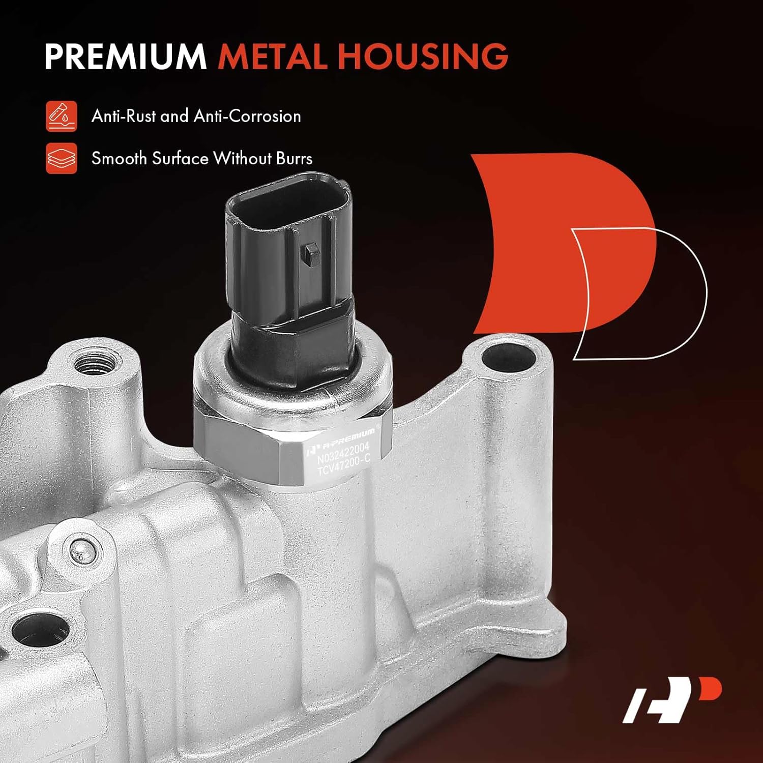 A-Premium Engine Variable Valve Timing (VVT) Solenoid Compatible with Honda CR-V CRV 2020-2021, Accord 2018-2021, 2.0L, Replace# 15810R6A003