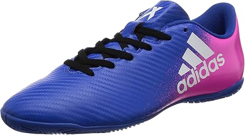 Amazon アディダス エックス 16 4 In ブルー ランニングホワイト ショックピンク 5735 ブルー Rホワイト Sピンク 31 5cm フットサル