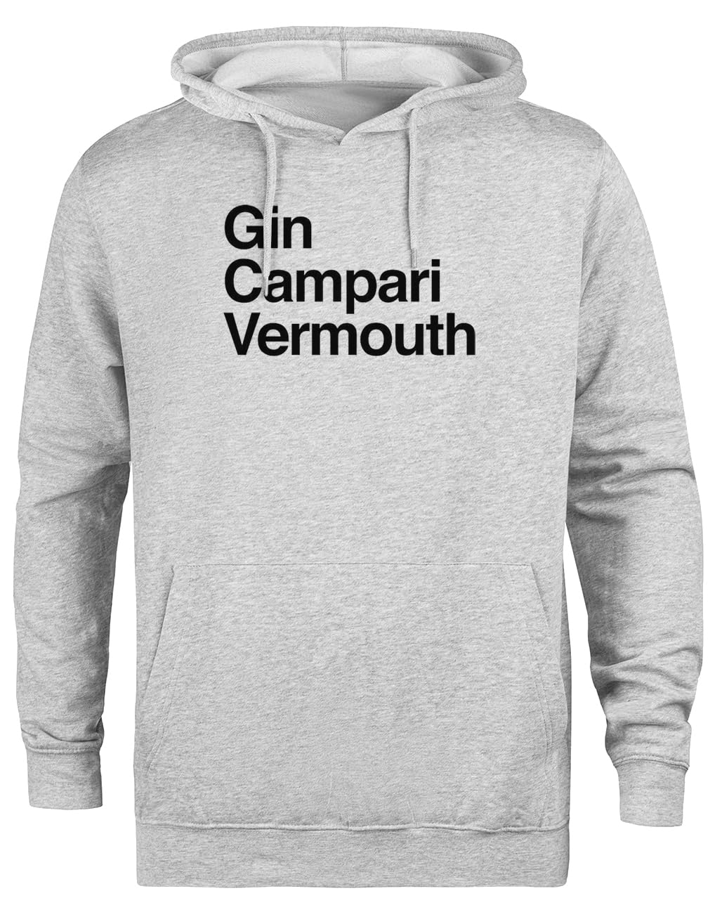 Negroni Felpa Grigia Unisex Eco-Friendly Unisex Grey Hoodie Eco-Friendly Hooded Jacket