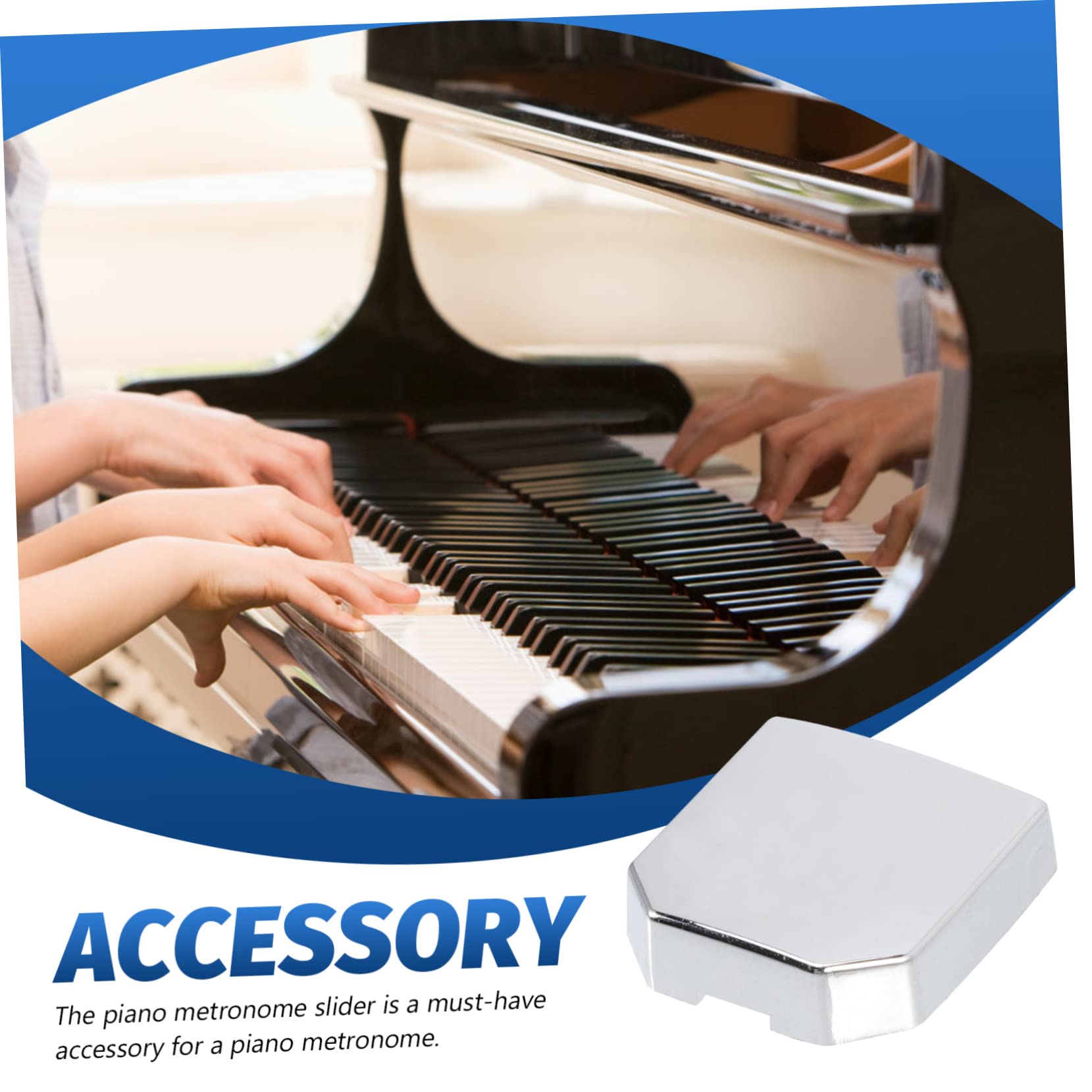 Abaodam 5piezas De Piano Accesorio De Bloque Pendular Deslizante Para Metrónomo Mecánico Para Instrumentos