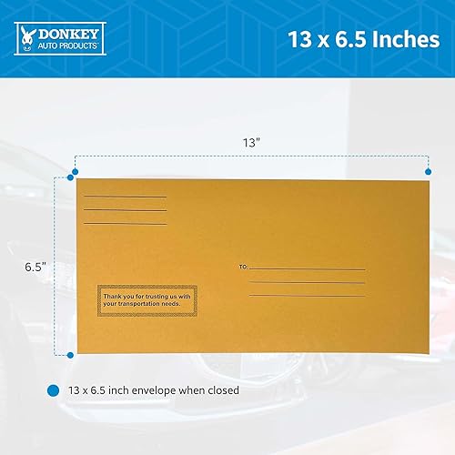 Miniatura 3 de Sobres impresos para matrícula: humedece y sella la solapa (100 por paquete)